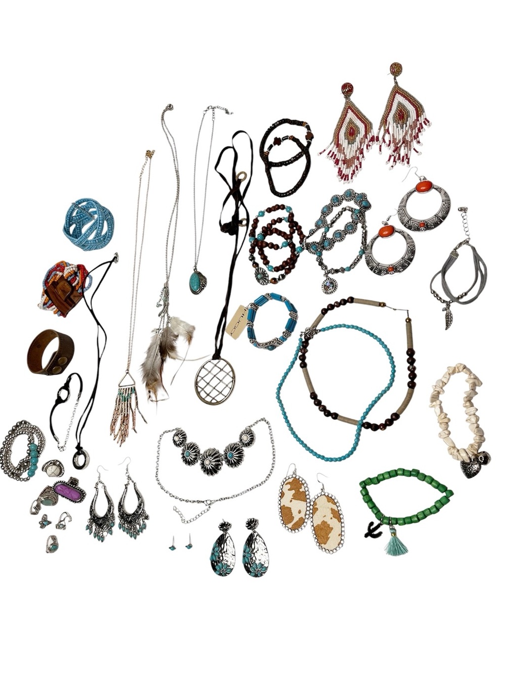 BOHO WESTERN Jewelry Bundle 35+ Pieces